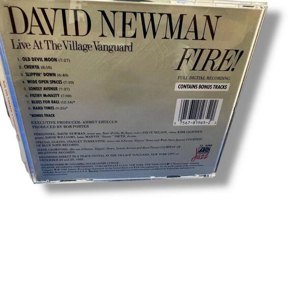 Lot of 2 CDs: Big Joe Turner's Greatest Hits & David Newman - Fire! Live - Picture 6 of 9
